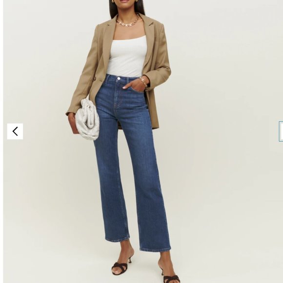Wilder high rise wide leg cropped jeans (stretch) - Picture 5 of 10